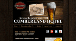 Desktop Screenshot of cumberlandhotel.ca