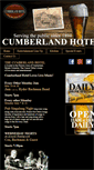 Mobile Screenshot of cumberlandhotel.ca